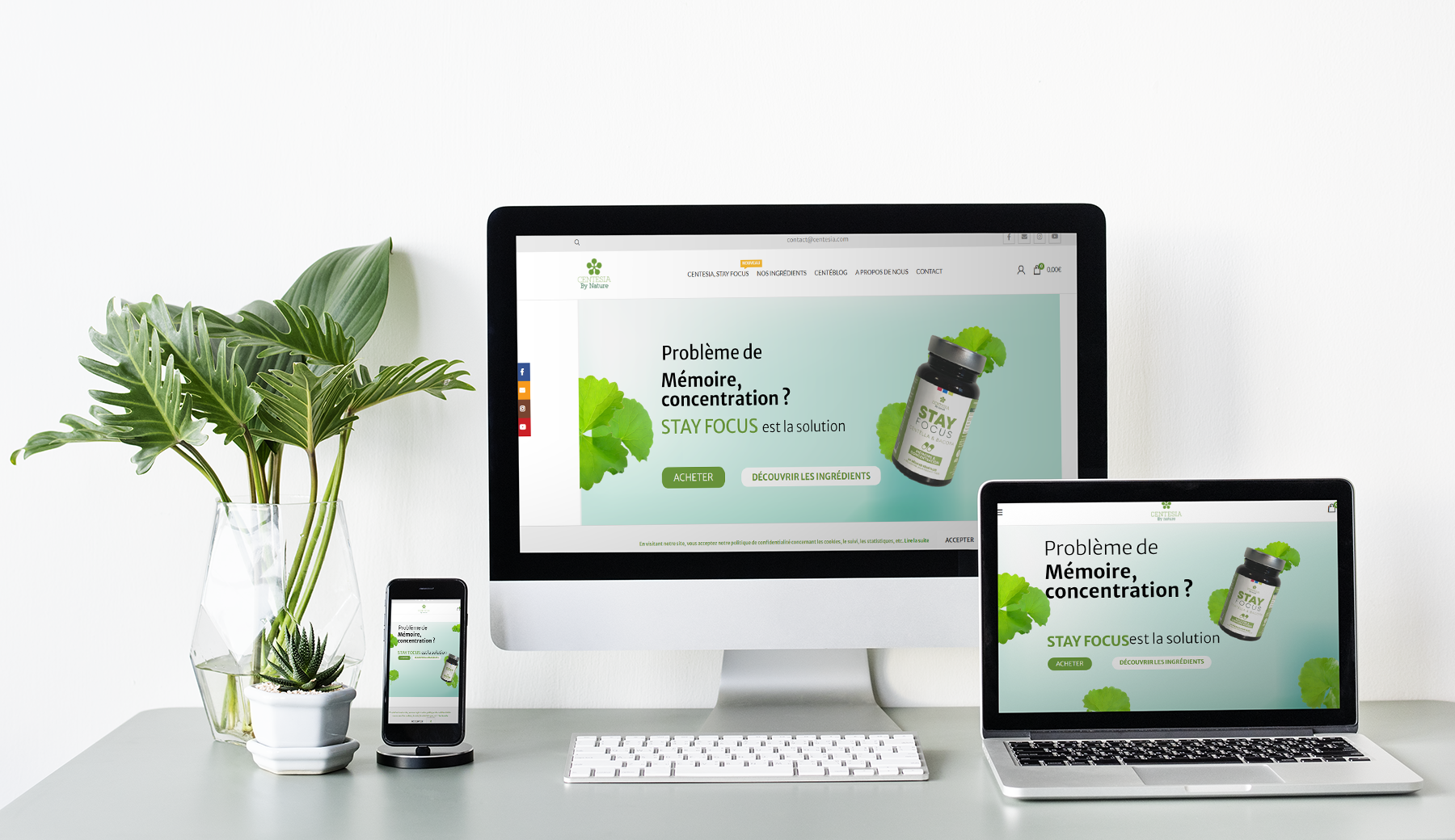 Visuel site internet Centesia By Nature – Swagner