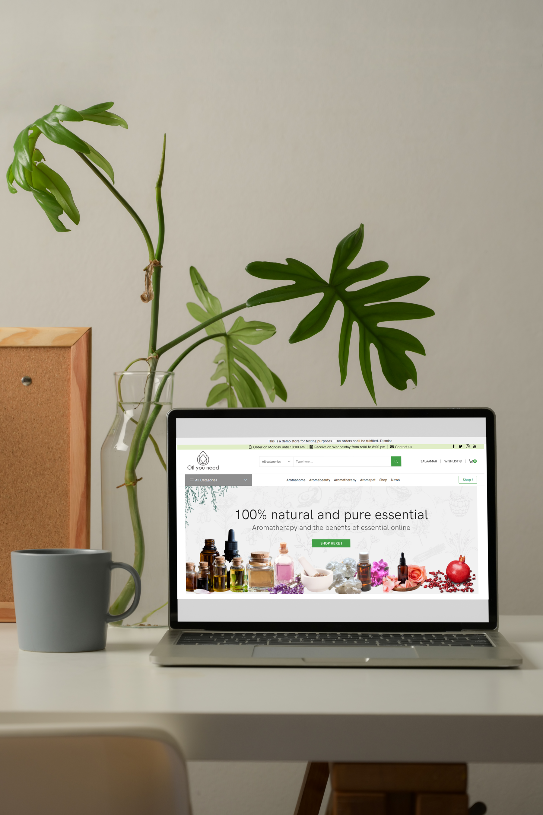 Visuel site internet Oil You Need marque – Swagner