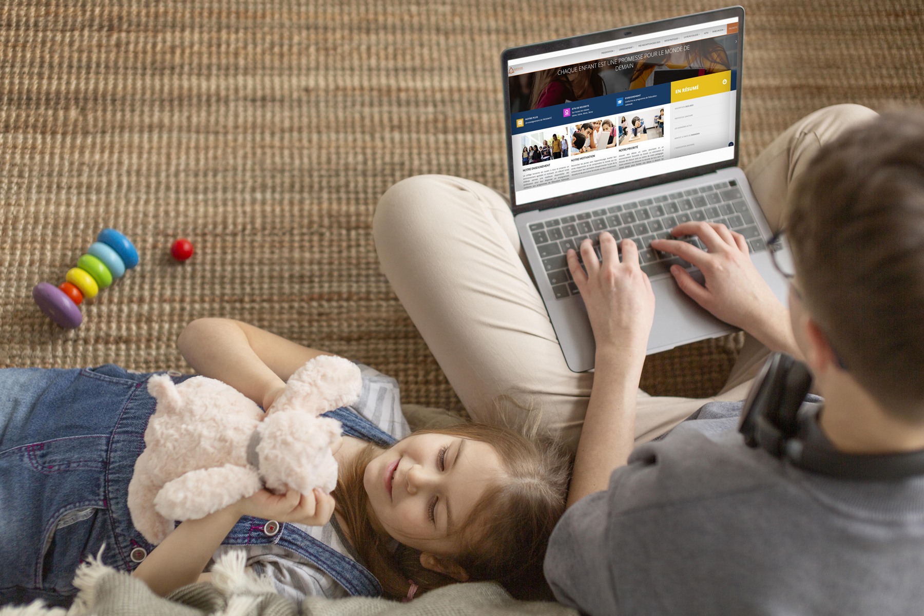 Visuel site internet Collège Privé Avicenne – Swagner