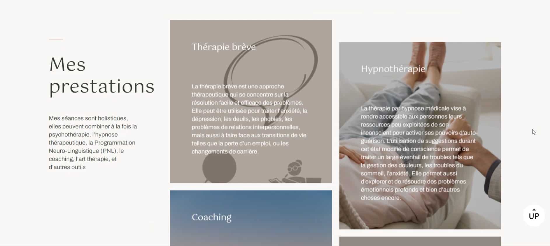 Création du site Jihane Haïda – webdesign, illustrations thématiques et identité visuelle par Swagner