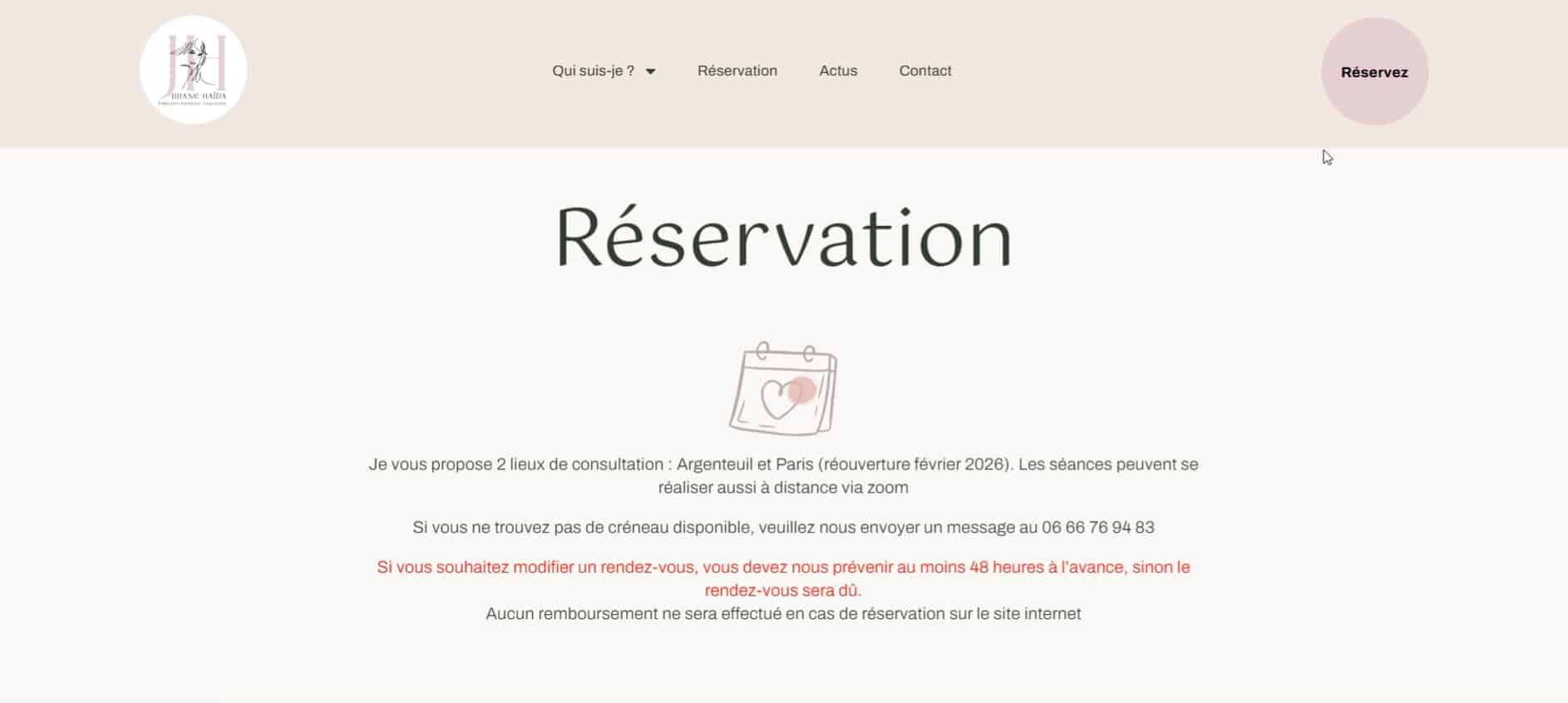 Création du site Jihane Haïda – webdesign, illustrations thématiques et identité visuelle par Swagner