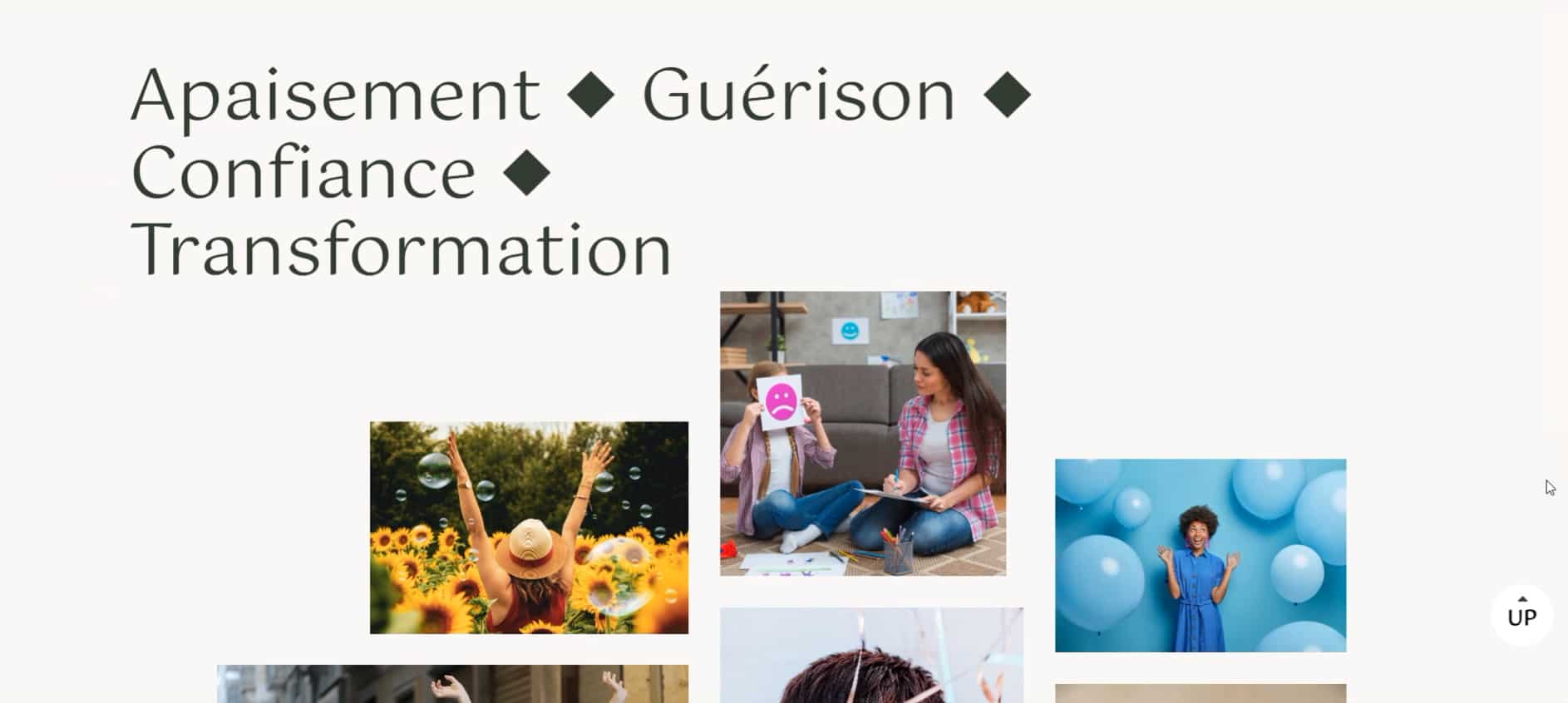 Création du site Jihane Haïda – webdesign, illustrations thématiques et identité visuelle par Swagner