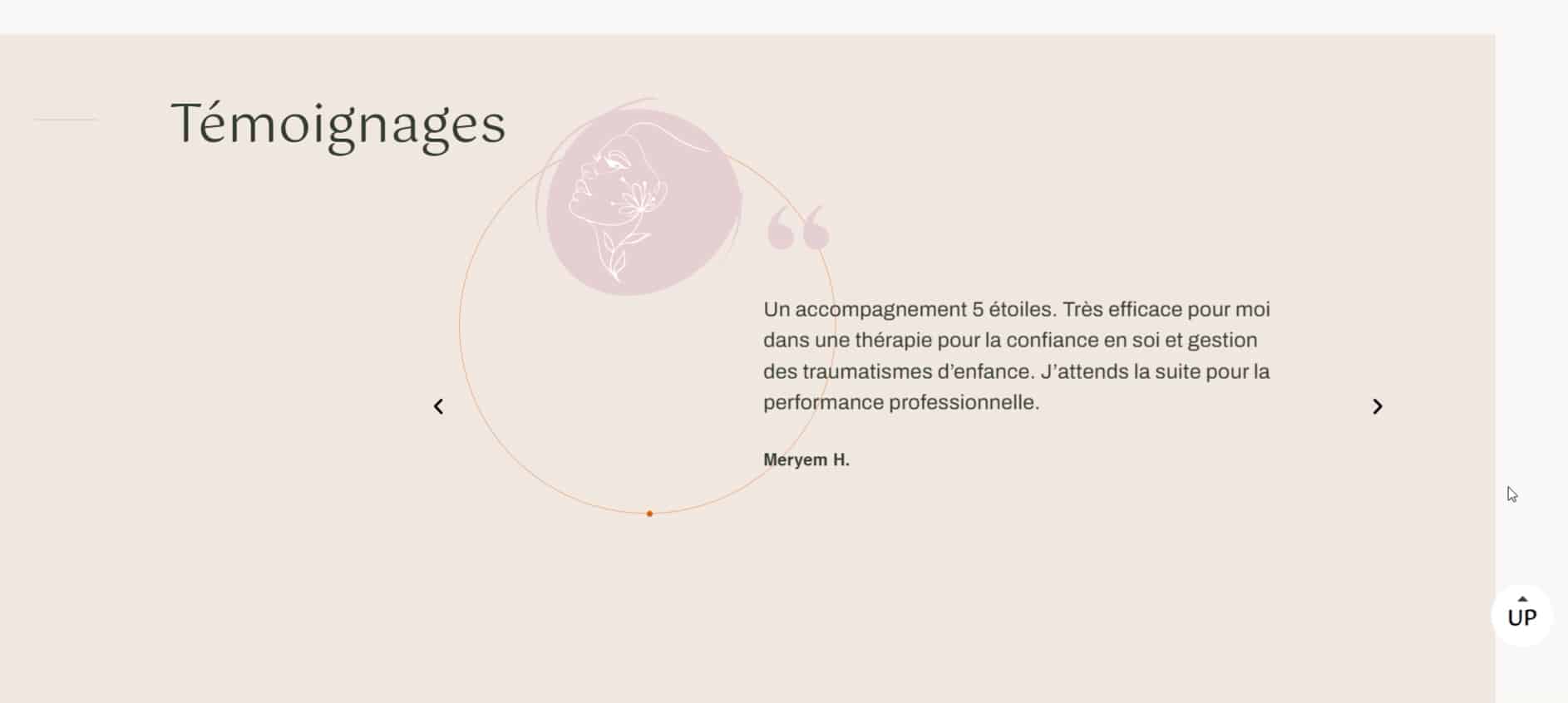 Création du site Jihane Haïda – webdesign, illustrations thématiques et identité visuelle par Swagner