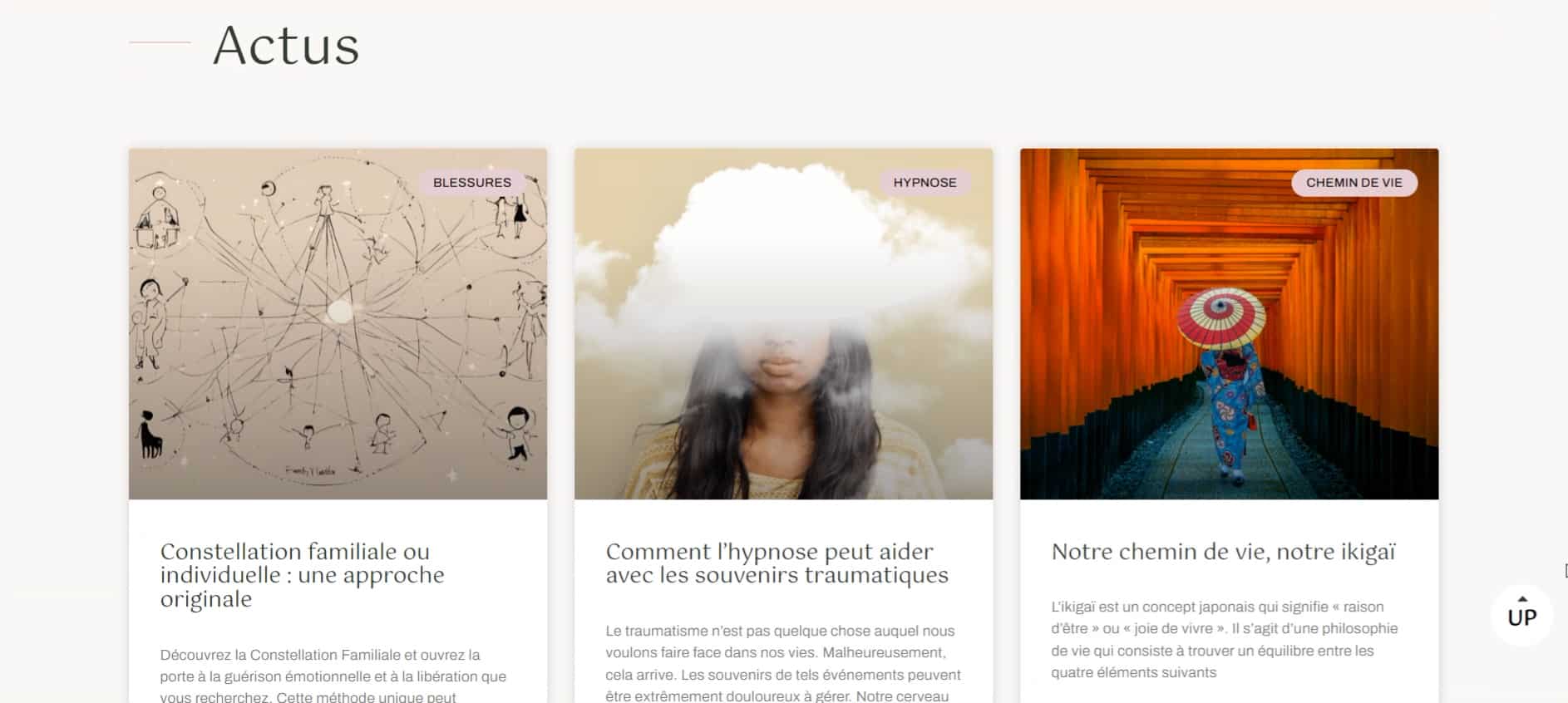 Création du site Jihane Haïda – webdesign, illustrations thématiques et identité visuelle par Swagner