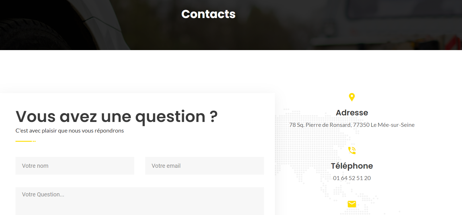 Création du site Team Dépannage – webdesign et identité visuelle réalisés par Swagner
