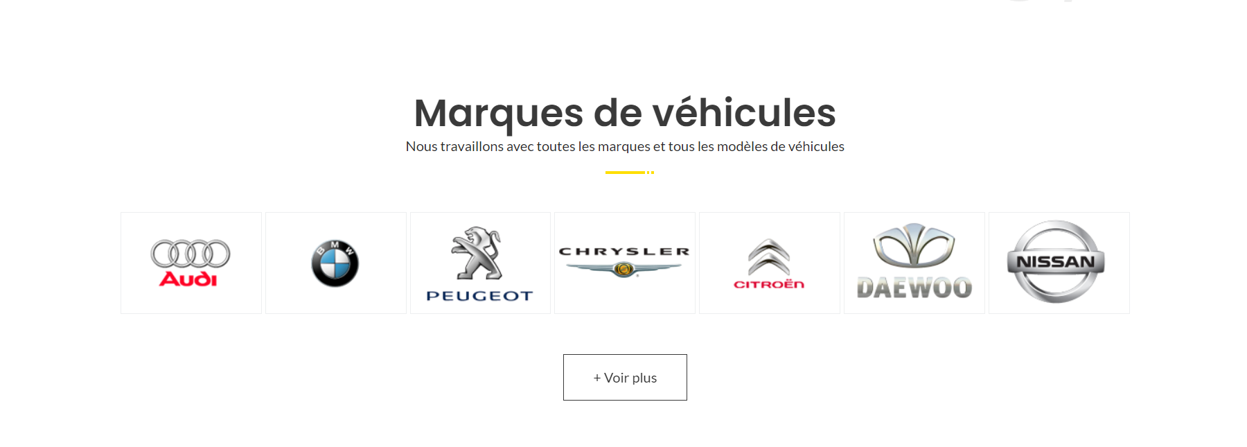Création du site Team Dépannage – webdesign et identité visuelle réalisés par Swagner