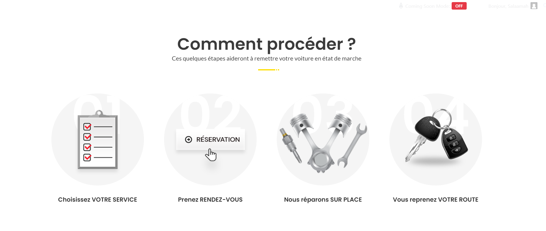 Création du site Team Dépannage – webdesign et identité visuelle réalisés par Swagner