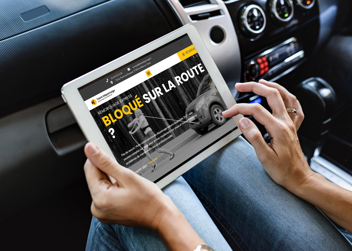 Visuel site internet Team Dépannage – Swagner