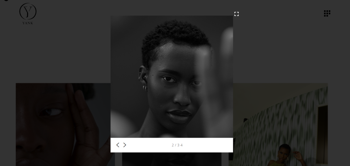 Visuel du site YANK – création de site et branding par Swagner